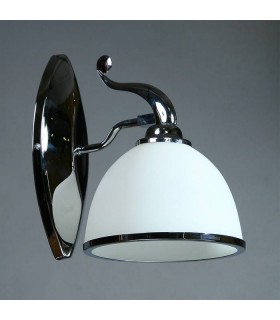 Бра BRIZZI MODERN, MA 02401W/001 C, хром/белый MA 02401W/001 C