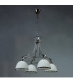 Люстра BRIZZI MODERN, MA 02401CA/004 C, хром/белый MA 02401CA/004 C