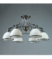 Люстра BRIZZI MODERN, MA 02401CB/006 C, хром/белый MA 02401CB/006 C