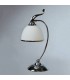Настольная лампа BRIZZI MODERN, MA 02401T/001 C, хром/белый MA 02401T/001 C