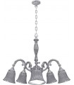 Потолочная люстра из латуни FEDE MILAZZO III, bright chrome FD1191CCB