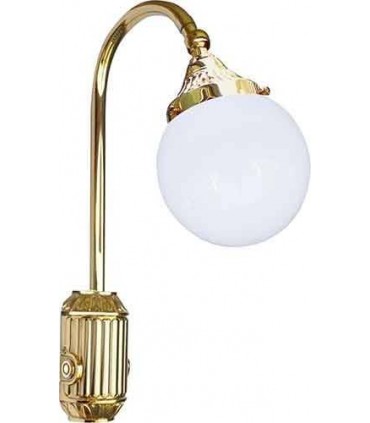 Накладной настенный светильник из латуни FEDE TIVOLI, bright gold FD1165SOB