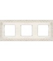 Рамка на 3 поста гор/верт FEDE SAN SEBASTIAN, white decape FD01223BD