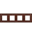 Рамка на 4 поста гор/верт FEDE SAN SEBASTIAN, rustic cooper FD01224RU