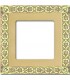 Рамка на 1 пост FEDE SAN SEBASTIAN, bright gold FD01221OB
