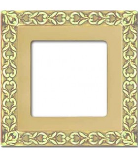 Рамка на 1 пост FEDE SAN SEBASTIAN, bright gold FD01221OB