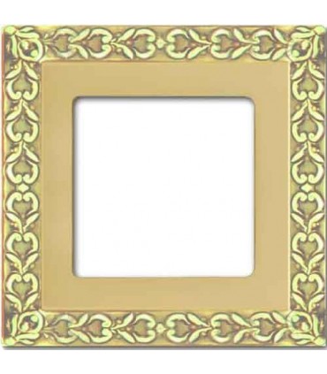 Рамка на 1 пост FEDE SAN SEBASTIAN, bright gold FD01221OB