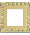 Рамка на 1 пост FEDE SAN SEBASTIAN, bright gold FD01221OB