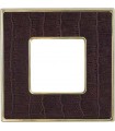 Рамка на 1 пост FEDE VINTAGE TAPESTRY, alicocobrown - bright gold {PRODUCT_REFERENCE}