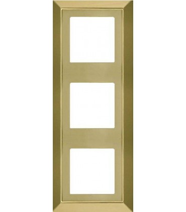 Рамка на 3 поста гор/верт FEDE Barcelona, bright gold FD01253OB