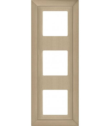 Рамка на 3 поста гор/верт FEDE Barcelona, nickel satin FD01253NS