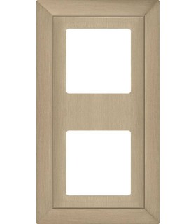 Рамка на 2 поста гор/верт FEDE Barcelona, nickel satin FD01252NS﻿﻿