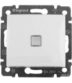 Переключатель одноклавишный 2 напр. 10A с подсветкой Legrand Valena, белый {PRODUCT_REFERENCE}