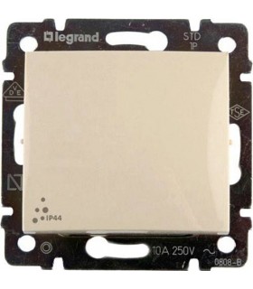 Переключатель одноклавишный 2 напр. 10A IP44 Legrand Valena, слоновая кость {PRODUCT_REFERENCE}