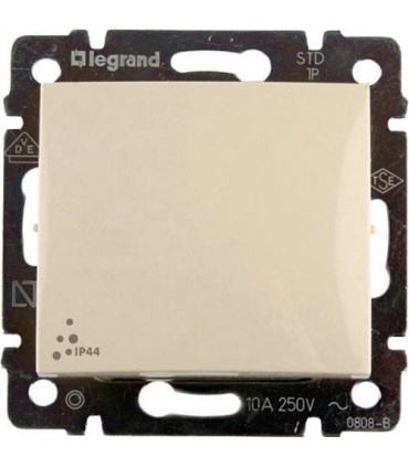 Переключатель одноклавишный 2 напр. 10A IP44 Legrand Valena, слоновая кость {PRODUCT_REFERENCE}