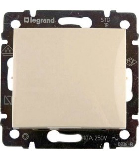Переключатель одноклавишный 2 напр. 10A Legrand Valena, слоновая кость {PRODUCT_REFERENCE}