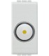 Светорегулятор для активной нагрузки 50 - 1000 Вт (1 модуль), Bticino LivingLight, белый N4581