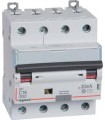 Дифференциальный автоматический выключатель Legrand DX3 4П 20A Тип AC 30mA 411187