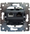 Механизм телефонной розетки RJ 45/11 CAT6 UTP, 2 коннектора, Legrand Galea Life {PRODUCT_REFERENCE}