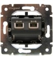 Механизм телефонной розетки 2хRJ11 PRO21, 2 коннектора, Legrand Galea Life {PRODUCT_REFERENCE}