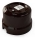 Розетка RJ-45 Cat. 5E Lindas, коричневый 32012