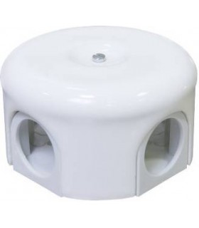 Распределительная коробка d 78mm Lindas, белый 33010