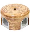 Распределительная коробка d 78mm Lindas, кедр 33024