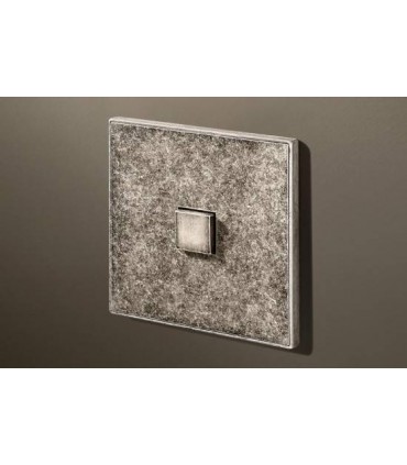 Выключатель однокнопочный в сборе Lithoss Select, Tin antique Ni3119