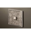 Выключатель однокнопочный в сборе Lithoss Select, Tin antique Ni3119