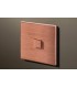Выключатель однокнопочный в сборе Lithoss Select, Copper Ni3129