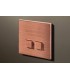 Выключатель двухкнопочный в сборе Lithoss Select, Copper Ni3229