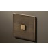 Выключатель однокнопочный в сборе Lithoss Select, Bronze antique NF3117