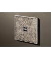 Двойная USB розетка в сборе Lithoss Void, Tin antique Vo0U19