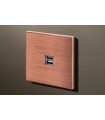 Двойная USB розетка в сборе Lithoss Void, Copper Vo0U29