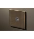 Двойная USB розетка в сборе Lithoss Void, Bronze antique Vo0U17