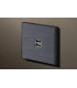 Двойная USB розетка в сборе Lithoss Void, Gunpowder black Vo0U03