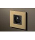 Розетка в сборе Lithoss Void square, Brass Vo0B06