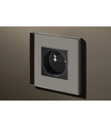 Розетка в сборе Lithoss Void square, Chrome Vo0B08