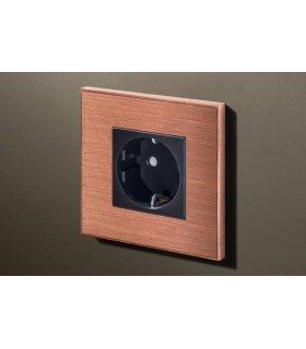 Розетка в сборе Lithoss Void square, Copper Vo0B29
