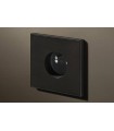Розетка в сборе Lithoss Void round, Matt black Vo0Y18