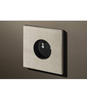Розетка в сборе Lithoss Void round, Stainless Steel Vo0Y01