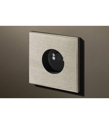 Розетка в сборе Lithoss Void round, Stainless Steel Vo0Y01