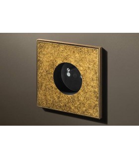 Розетка в сборе Lithoss Void round, Brass antique Vo0Y20