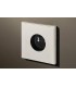 Розетка в сборе Lithoss Void round, Textured white Vo0Y13