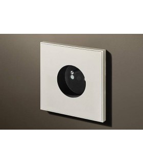 Розетка в сборе Lithoss Void round, Textured white Vo0Y13