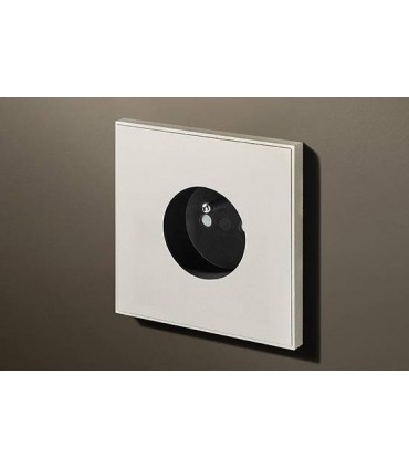 Розетка в сборе Lithoss Void round, Textured white Vo0Y13