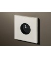 Розетка в сборе Lithoss Void round, Textured white Vo0Y13