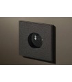 Розетка в сборе Lithoss Void round, Textured black Vo0Y14