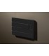 Выключатель одноклавишный в сборе Lithoss Piano, Matt black Pi3I18