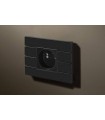 Розетка в сборе (черная) Lithoss Piano, Matt black Pi0A18